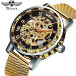 Winner Mechanical Watch Iced Out Watch