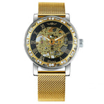 Winner Mechanical Watch Iced Out Watch