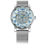 Winner Mechanical Watch Iced Out Watch