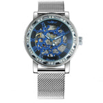 Winner Mechanical Watch Iced Out Watch