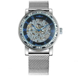 Winner Mechanical Watch Iced Out Watch