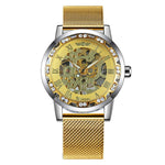 Winner Mechanical Watch Iced Out Watch