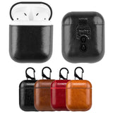Luxury case For Apple AirPods Leather Charging Box for air pods 1 & 2
