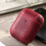 Luxury case For Apple AirPods Leather Charging Box for air pods 1 & 2