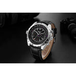 Men's Classic Black Dial Day&Date Automatic Mechanical Watch