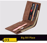 2019 New Men Wallets Small Money Purses Wallets New Design Dollar Price Top Men Thin Wallet With Coin Bag Zipper Wallet L027