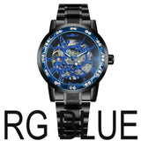 Winner Mechanical Watch Iced Out Watch