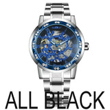 Winner Mechanical Watch Iced Out Watch