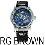 Winner Mechanical Watch Iced Out Watch