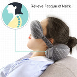 MULTI-FUNCTION TRAVEL NECK PILLOW & EYE MASK