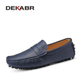 Men Suede Driving Loafers