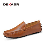 Men Suede Driving Loafers