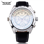 Men's Classic Black Dial Day&Date Automatic Mechanical Watch